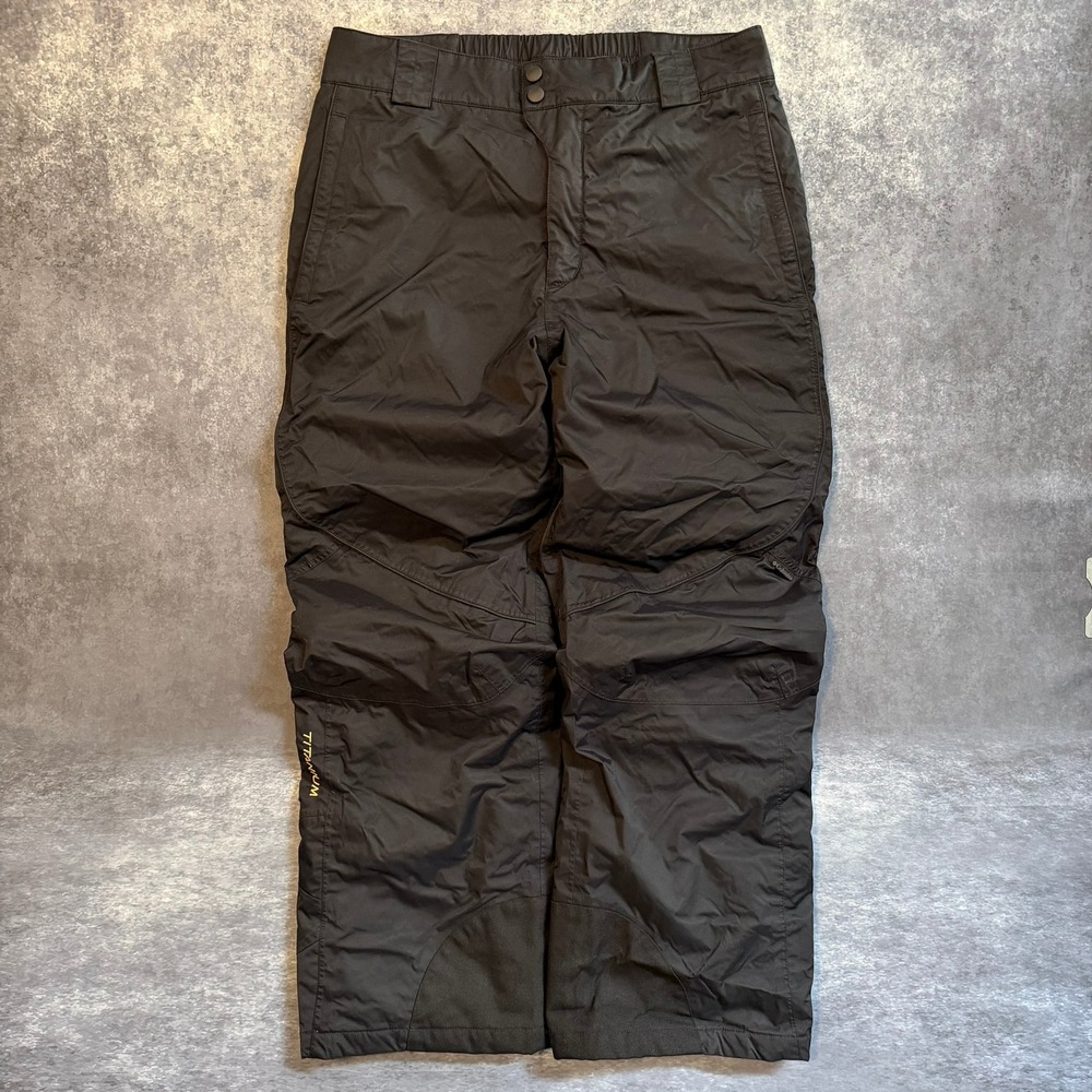 Columbia Titanium Snow Pants Mens Large Black Insulated Ski Snowboard Gorp